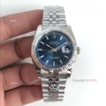 V2 Rolex Datejust 36 MM Blue Dial Jubilee Watch Rolex ár SWISS 3135 MOVEMENT